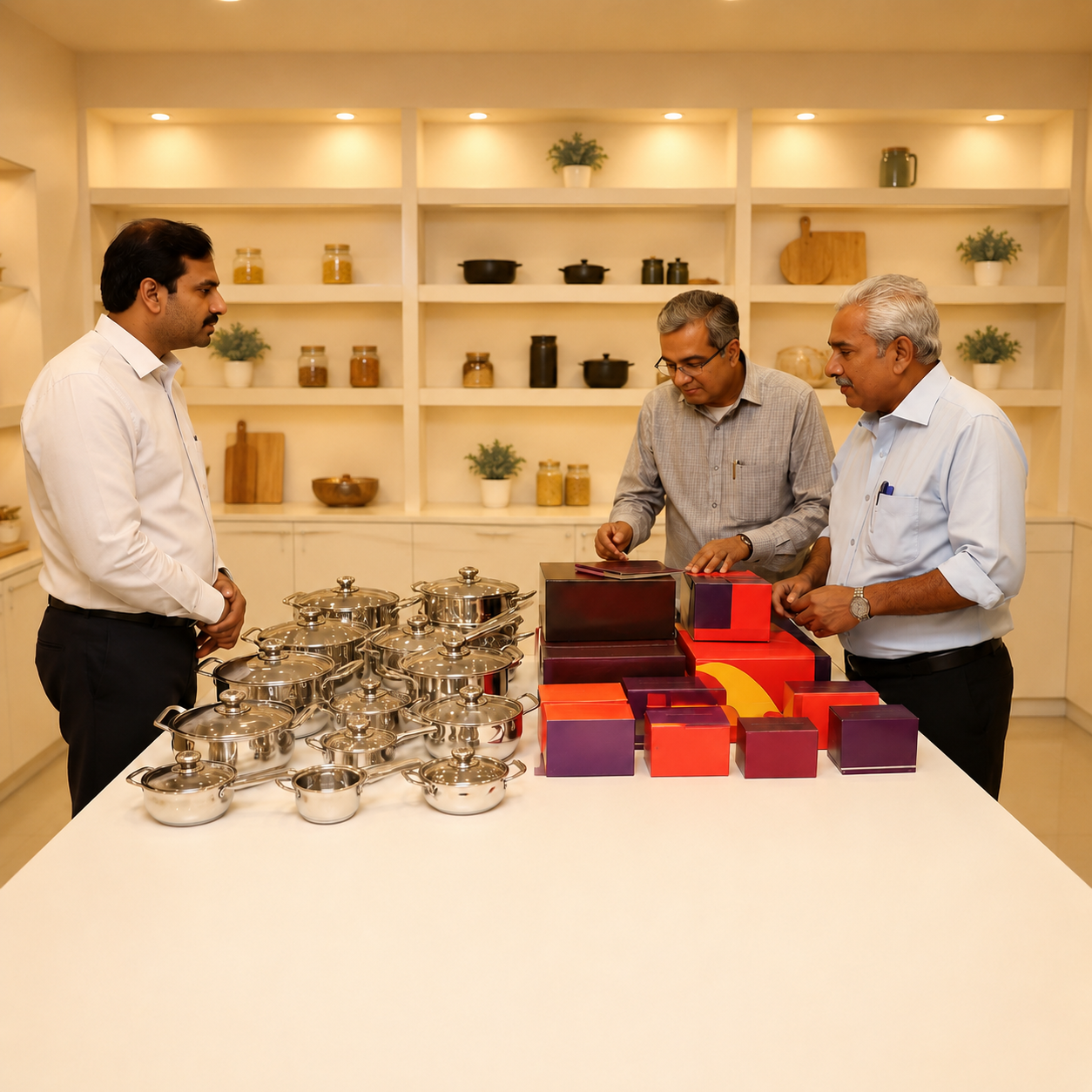 Grand Giftcare showroom consultation for dealer reward program planning