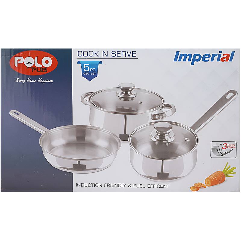 Polo Triply 5-Piece Bakelite Handle Set
