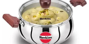 Hawkins Tri-Ply Stainless Steel Cook-N-Serve Handi With Glass Lid - 2 Ltr
