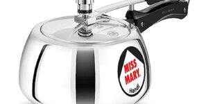 Hawkins Miss Mary Aluminium Inner Lid Handi Pressure Cooker - 3 Ltr