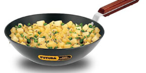 Hawkins Futura Deep Fry Pan ( Flat Bottom ) - 2.5 Ltr