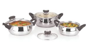 Polo Aahar Belly Pot 6 Pcs Set