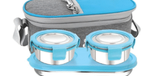 Warmeo Steelix Executive Combo Stainless Steel Lunch Box