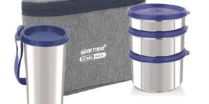 Warmeo Bite Meal Combo Stainless Steel Tiffin Box