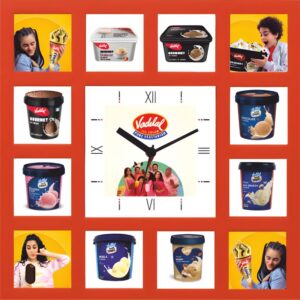 Wall Clock Vadilal Ice Cream RP - 46
