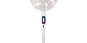 Pigeon Fantastic Pedestal Fan For Home and Office | High Speed Airflow | 7 Blades | 3 Speed Modes | White