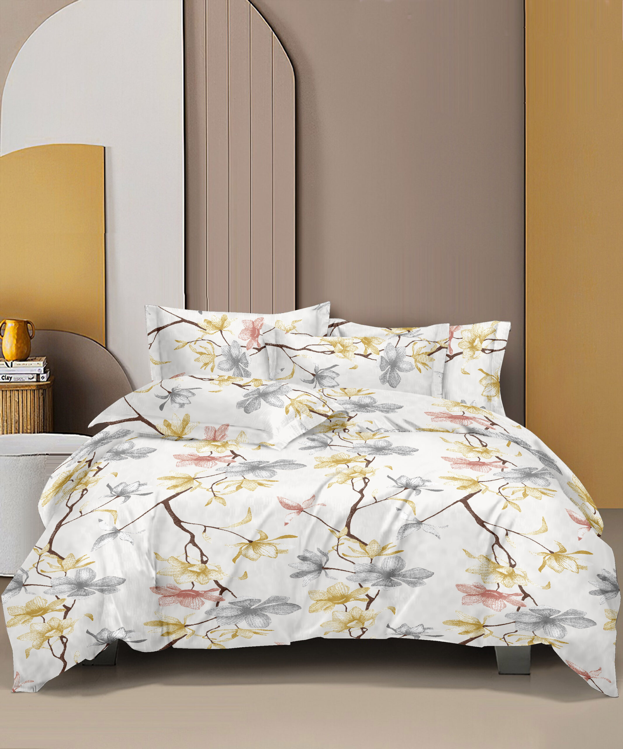Fab Luxury Spectrum Double Bed Bedsheet