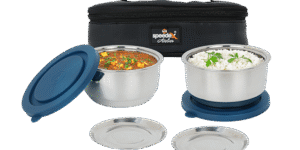 Speedex Delight Lunch Box – 2 Double Wall Steel Containers