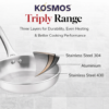 kosmos new triply fry pan S.S.7